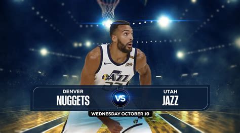 nuggets vs jazz prediction|Nuggets vs. Jazz Predictions, Picks & Odds: Backups Meet in Utah.